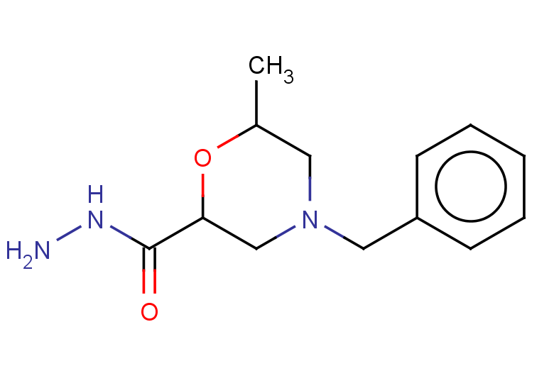 4-benzyl-6-methylmorpholine-2-carbohydrazide