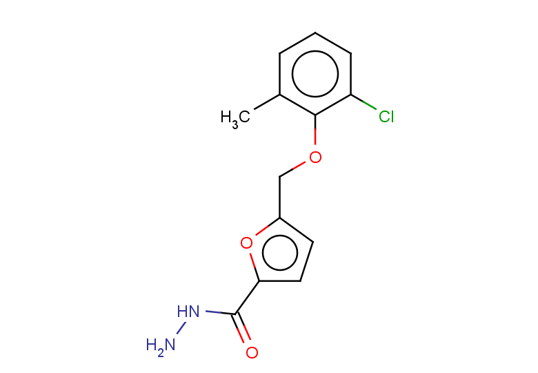 5-[(2-CHLORO-6-METHYLPHENOXY)METHYL]-2-FUROHYDRAZIDE