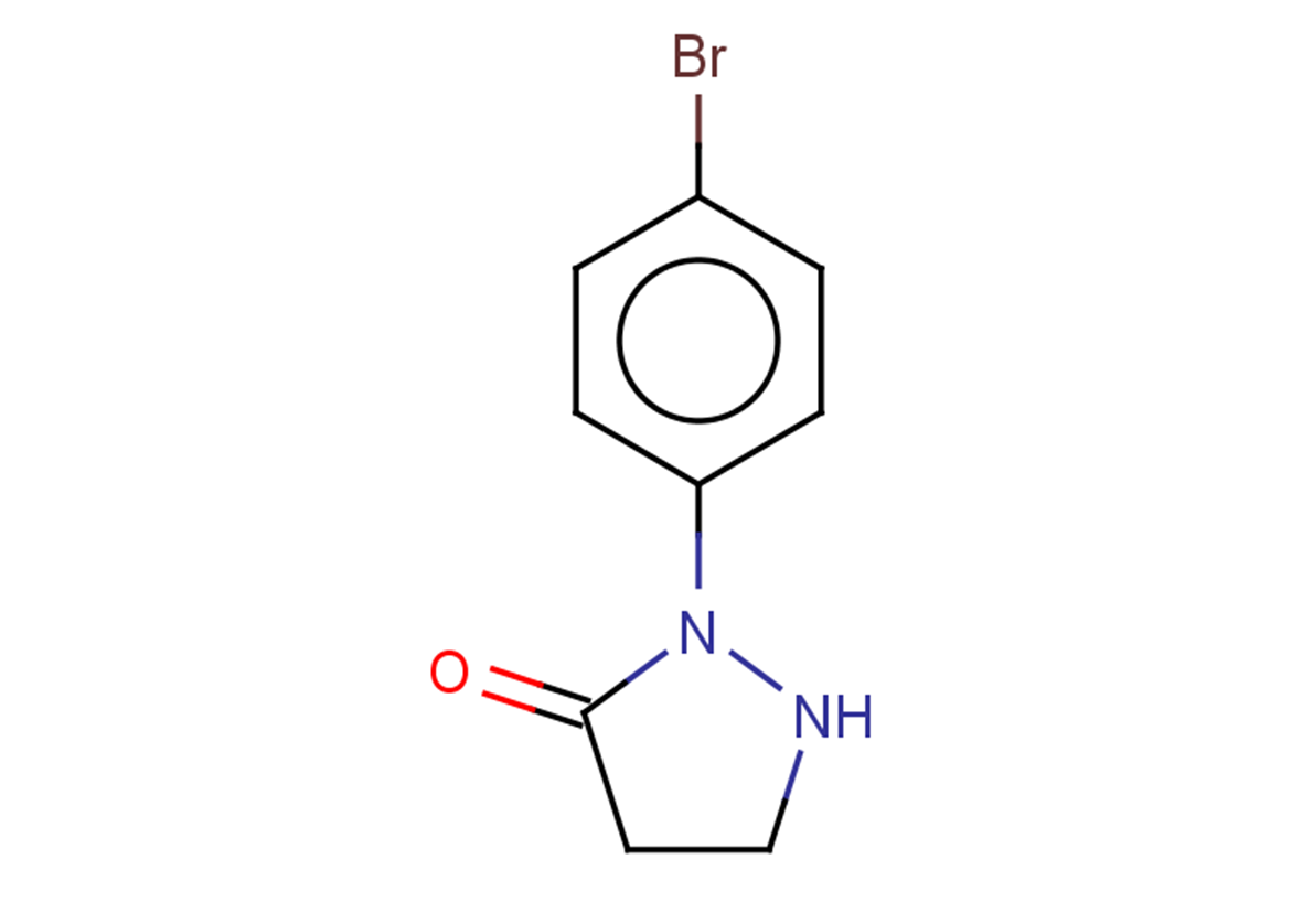 2-(4-bromophenyl)pyrazolidin-3-one