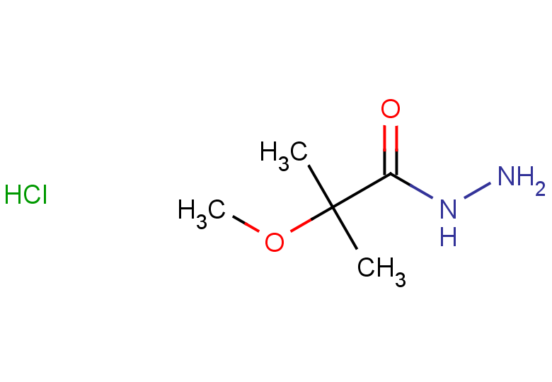 2-methoxy-2-methylpropanehydrazide hydrochloride