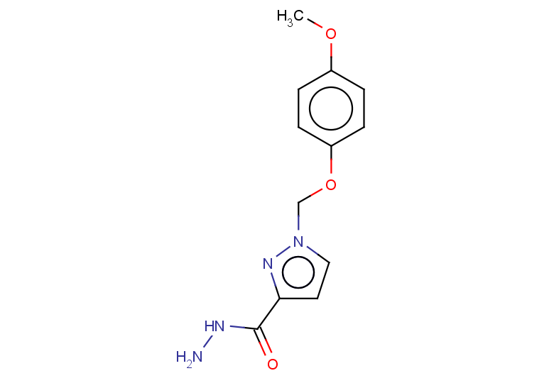1-(4-METHOXY-PHENOXYMETHYL)-1H-PYRAZOLE-3-CARBOXYLIC ACID HYDRAZIDE
