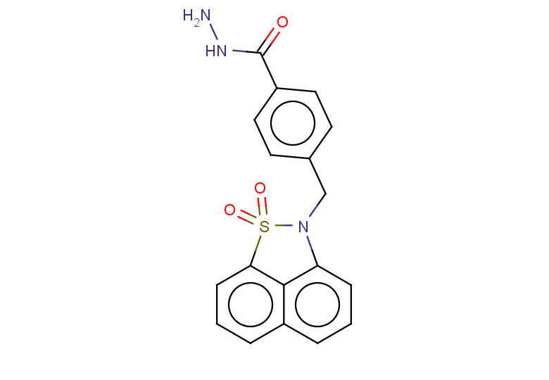 4-[(2,2-dioxo-2lambda6-thia-3-azatricyclo[6.3.1.0,4,12]dodeca-1(11),4(12),5,7,9-pentaen-3-yl)methyl]benzohydrazide