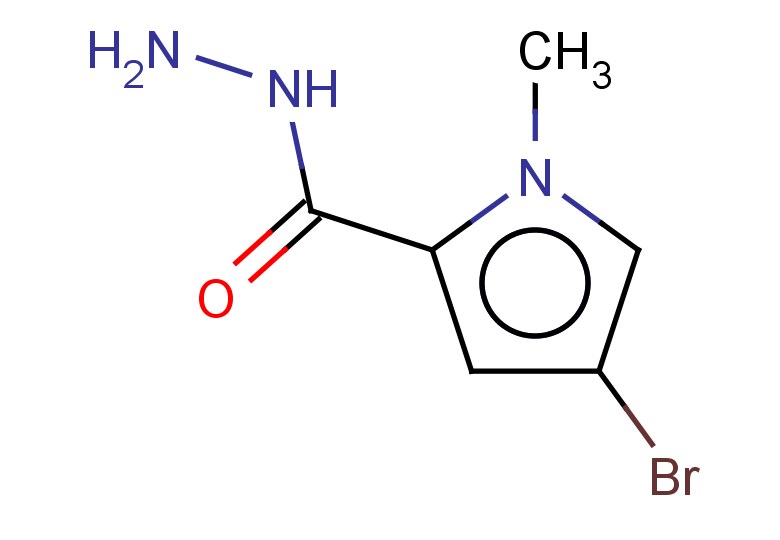 4-bromo-1-methyl-1H-pyrrole-2-carbohydrazide