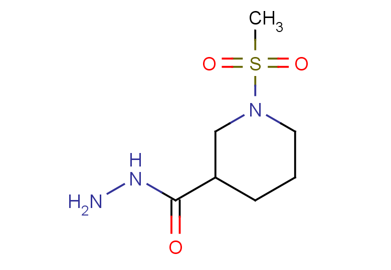 1-(METHYLSULFONYL)PIPERIDINE-3-CARBOHYDRAZIDE