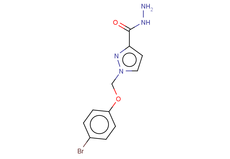 1-(4-BROMO-PHENOXYMETHYL)-1H-PYRAZOLE-3-CARBOXYLIC ACID HYDRAZIDE