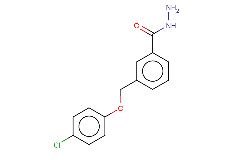 3-(4-CHLORO-PHENOXYMETHYL)-BENZOIC ACID HYDRAZIDE