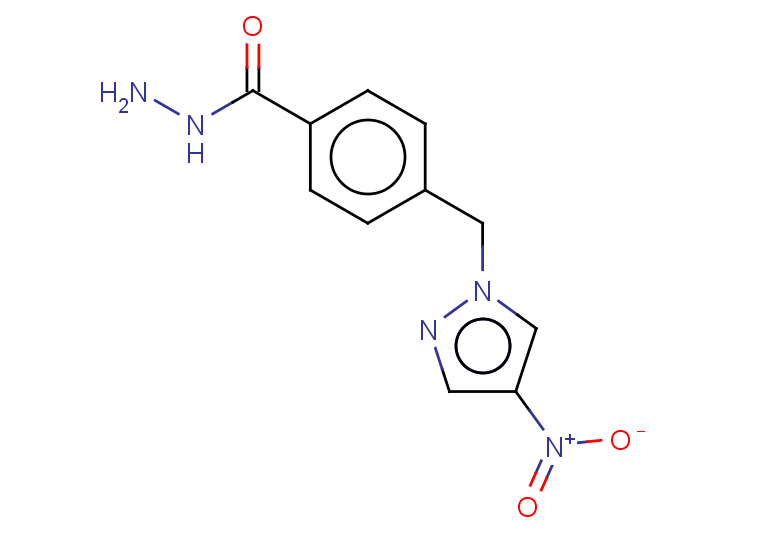 4-[(4-NITRO-1H-PYRAZOL-1-YL)METHYL]BENZOHYDRAZIDE