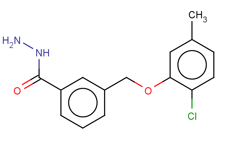 3-[(2-CHLORO-5-METHYLPHENOXY)METHYL]BENZOHYDRAZIDE