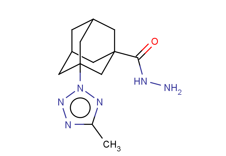 3-(5-methyl-2H-1,2,3,4-tetrazol-2-yl)adamantane-1-carbohydrazide