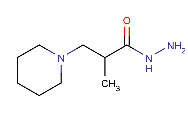 2-methyl-3-(piperidin-1-yl)propanehydrazide