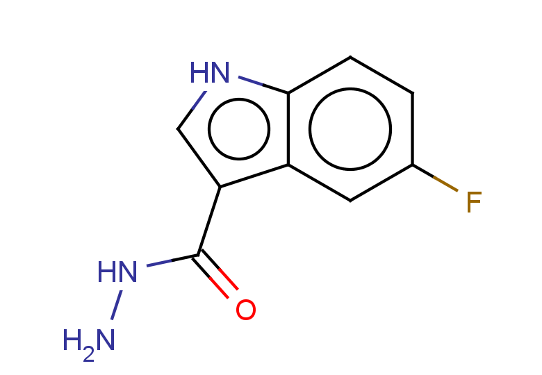 5-fluoro-1H-indole-3-carbohydrazide