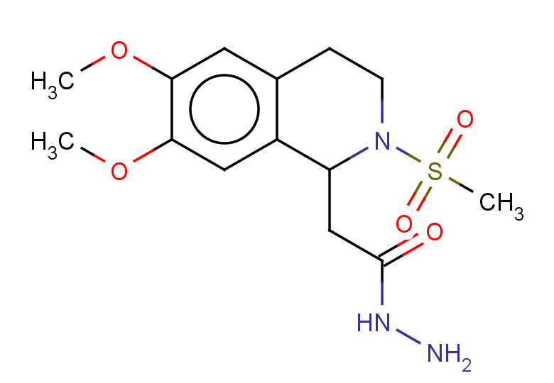 2-(2-methanesulfonyl-6,7-dimethoxy-1,2,3,4-tetrahydroisoquinolin-1-yl)acetohydrazide