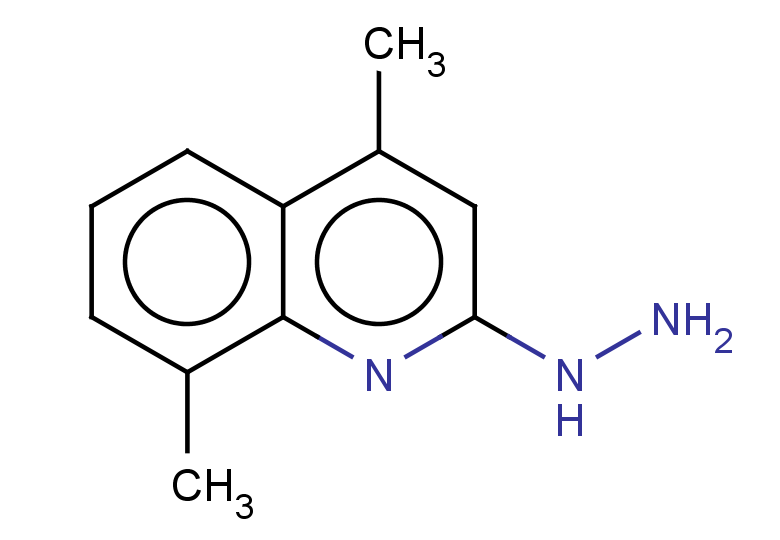2-hydrazinyl-4,8-dimethylquinoline