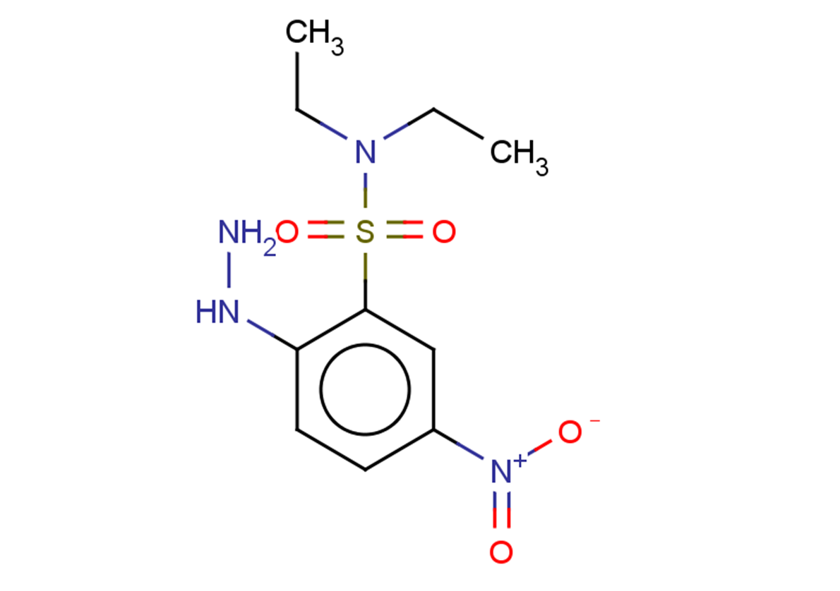 N,N-diethyl-2-hydrazinyl-5-nitrobenzene-1-sulfonamide