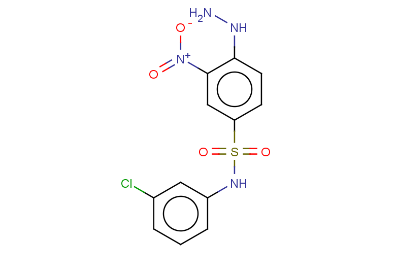 N-(3-chlorophenyl)-4-hydrazinyl-3-nitrobenzene-1-sulfonamide