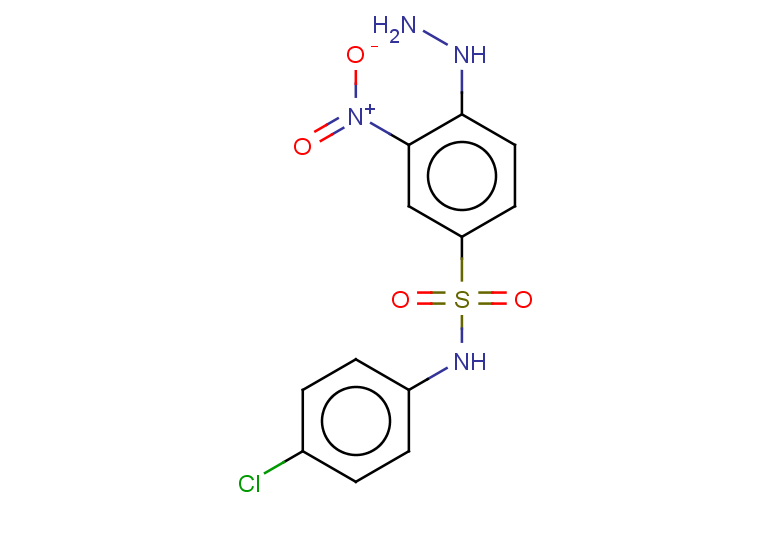 N-(4-chlorophenyl)-4-hydrazinyl-3-nitrobenzene-1-sulfonamide
