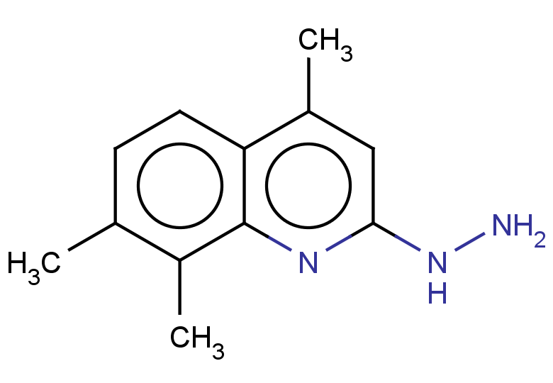 2-hydrazinyl-4,7,8-trimethylquinoline