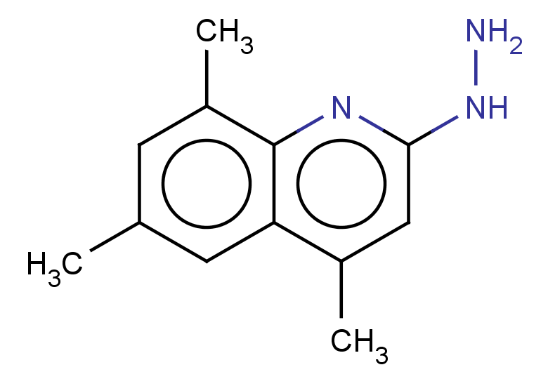 2-hydrazinyl-4,6,8-trimethylquinoline