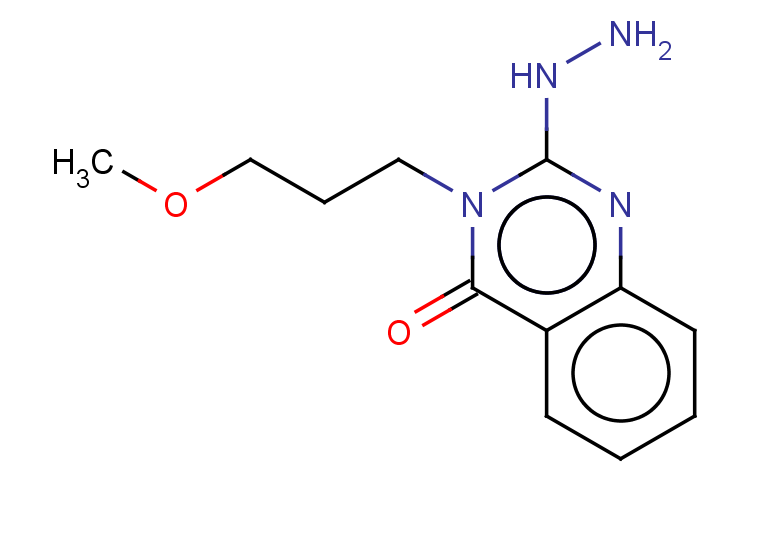 2-hydrazinyl-3-(3-methoxypropyl)-3,4-dihydroquinazolin-4-one