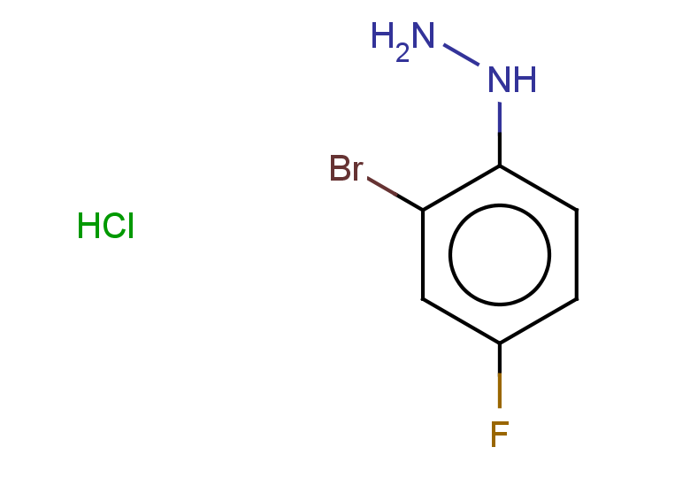 (2-bromo-4-fluorophenyl)hydrazine hydrochloride