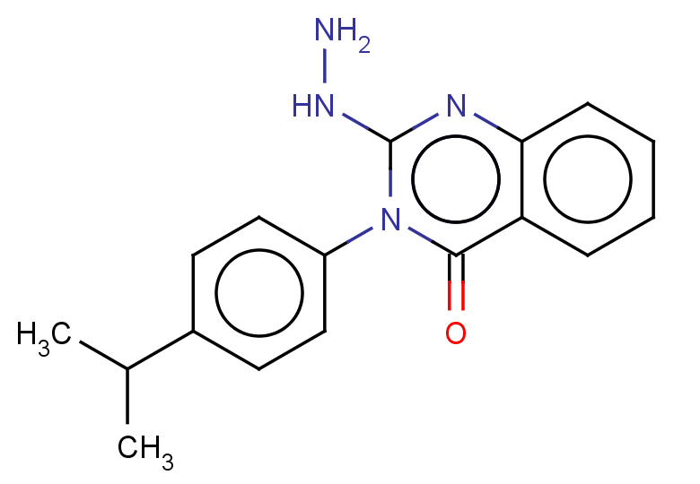 2-hydrazinyl-3-[4-(propan-2-yl)phenyl]-3,4-dihydroquinazolin-4-one