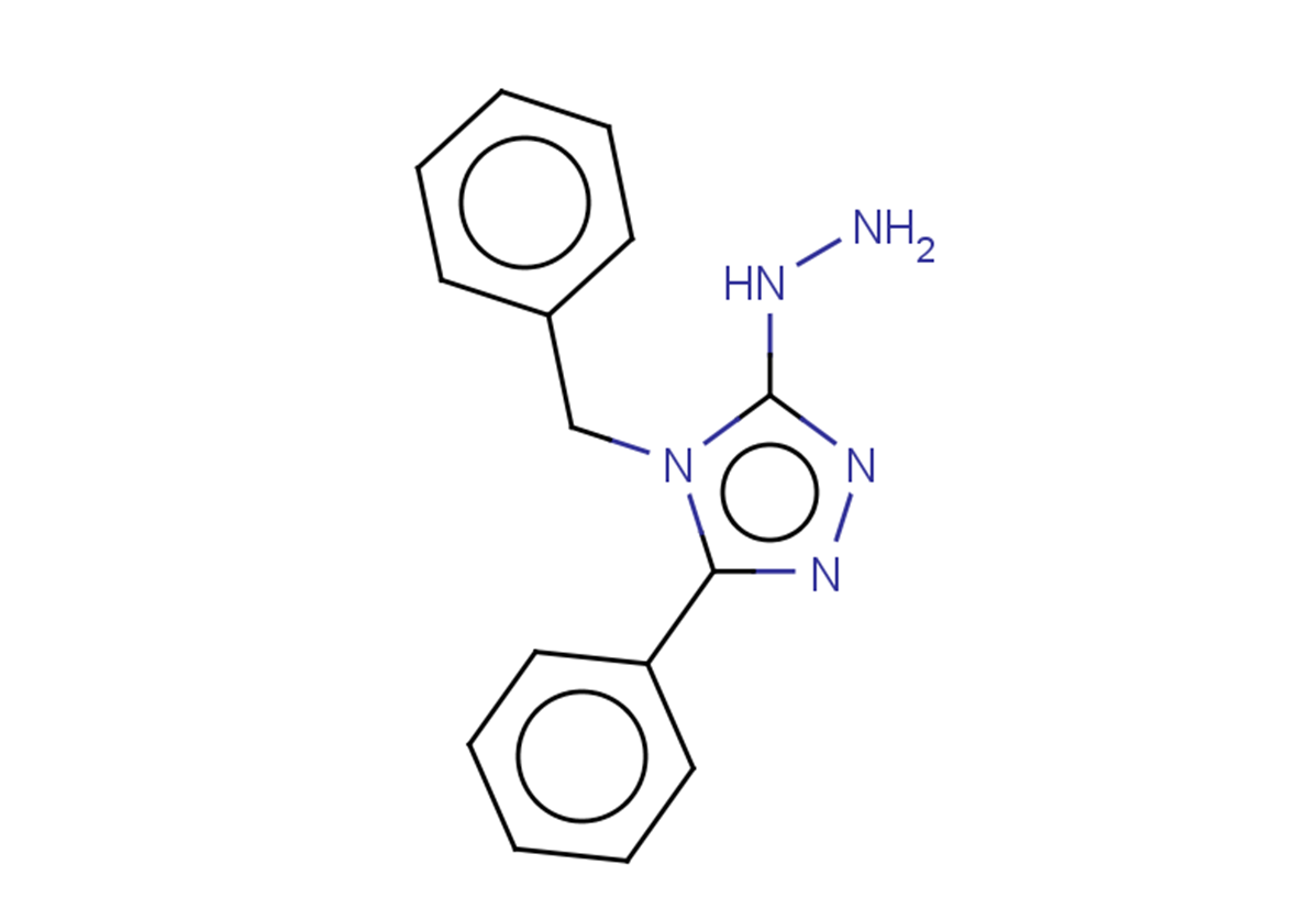 4-benzyl-3-hydrazinyl-5-phenyl-4H-1,2,4-triazole