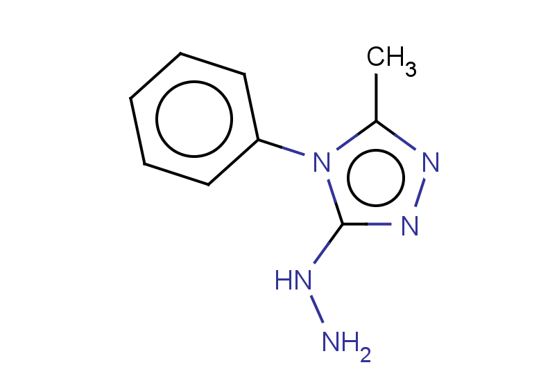 3-hydrazinyl-5-methyl-4-phenyl-4H-1,2,4-triazole