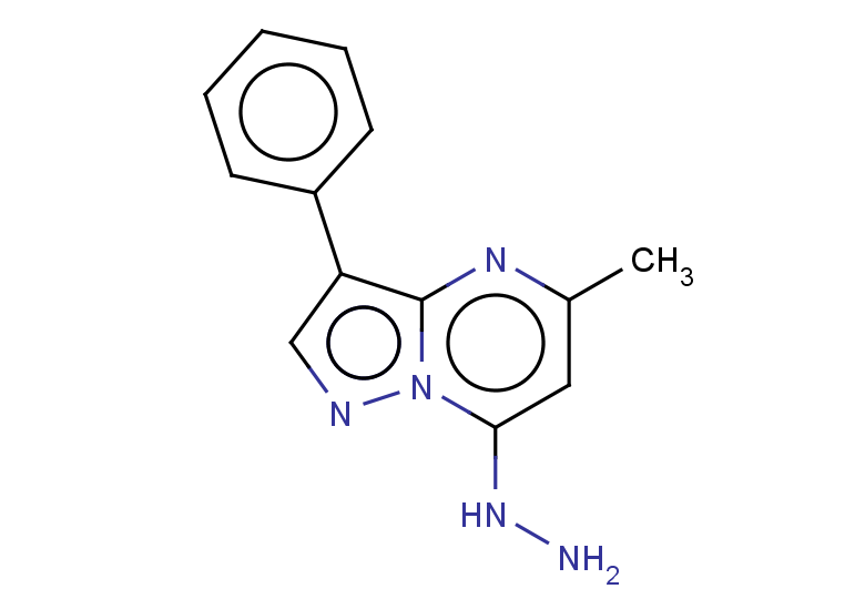 7-hydrazinyl-5-methyl-3-phenylpyrazolo[1,5-a]pyrimidine