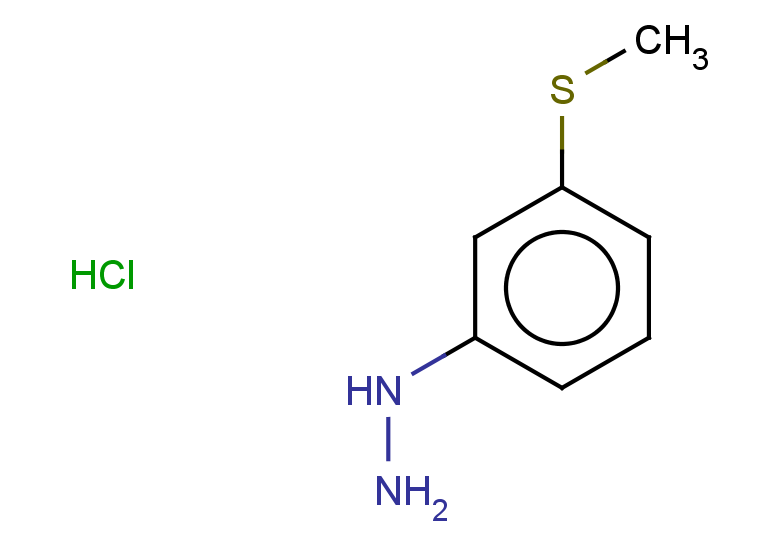 [3-(methylsulfanyl)phenyl]hydrazine hydrochloride