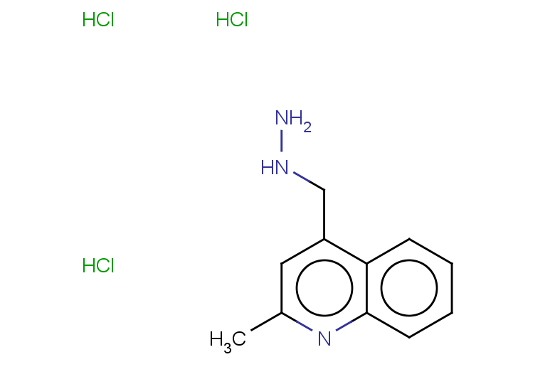 4-(hydrazinylmethyl)-2-methylquinoline trihydrochloride
