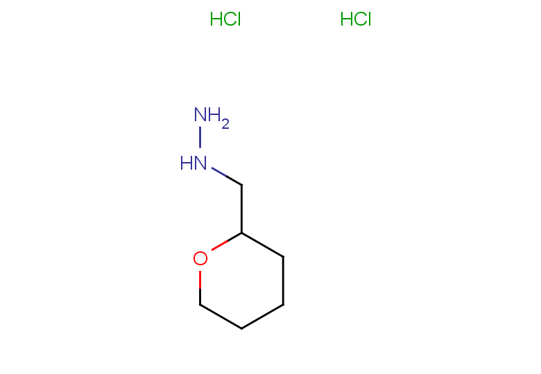 (oxan-2-ylmethyl)hydrazine dihydrochloride