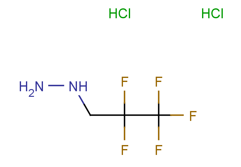 (2,2,3,3,3-pentafluoropropyl)hydrazine dihydrochloride