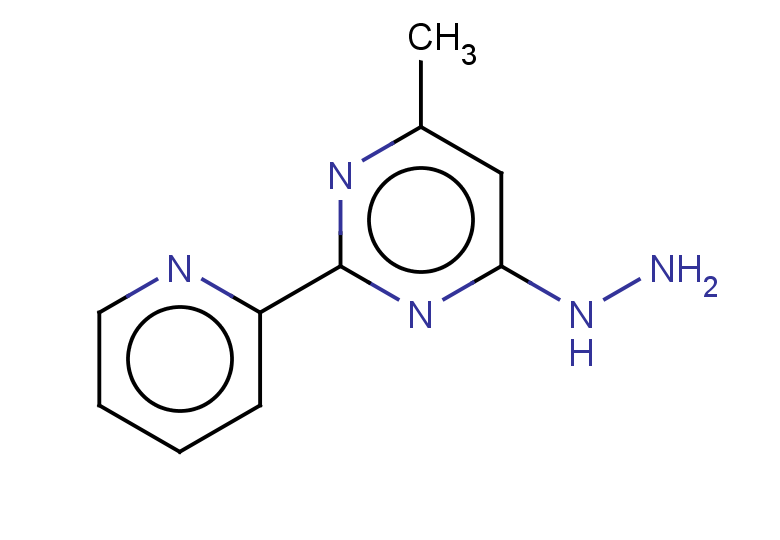 4-hydrazinyl-6-methyl-2-(pyridin-2-yl)pyrimidine