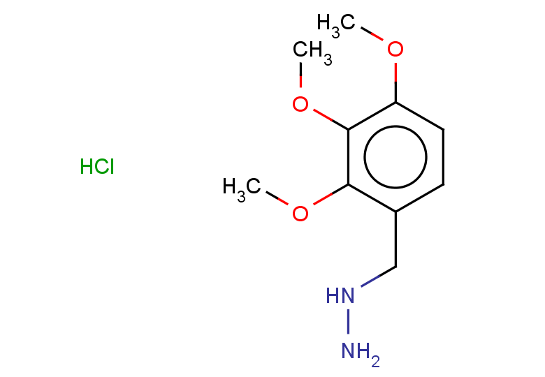 [(2,3,4-trimethoxyphenyl)methyl]hydrazine hydrochloride