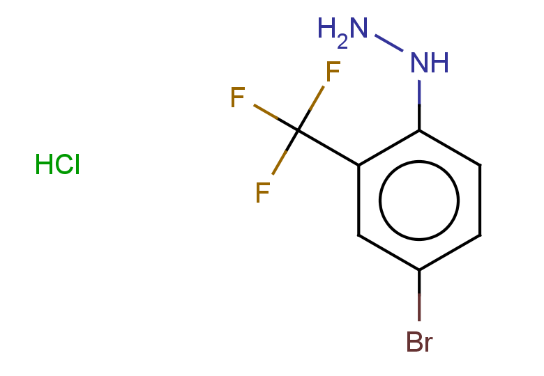 [4-bromo-2-(trifluoromethyl)phenyl]hydrazine hydrochloride