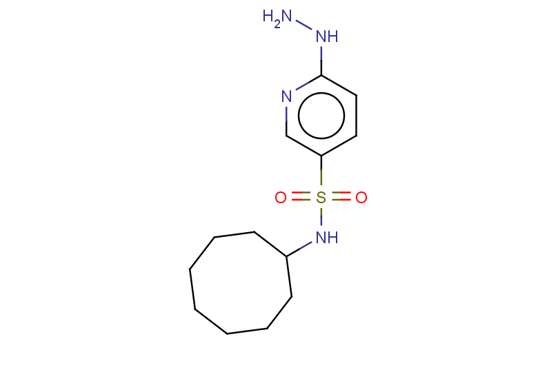 N-cyclooctyl-6-hydrazinylpyridine-3-sulfonamide