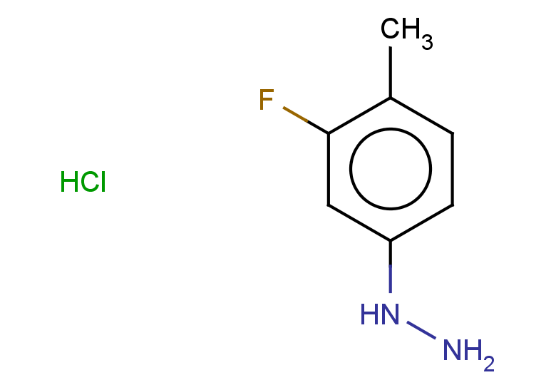 (3-fluoro-4-methylphenyl)hydrazine hydrochloride
