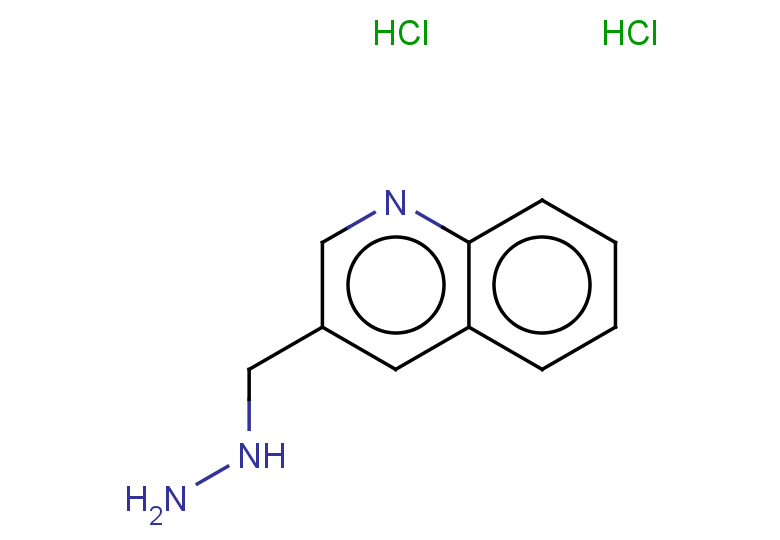 3-(hydrazinylmethyl)quinoline dihydrochloride