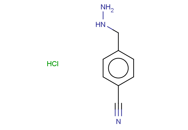 4-(hydrazinylmethyl)benzonitrile hydrochloride