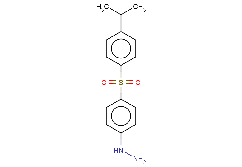 {4-[4-(propan-2-yl)benzenesulfonyl]phenyl}hydrazine