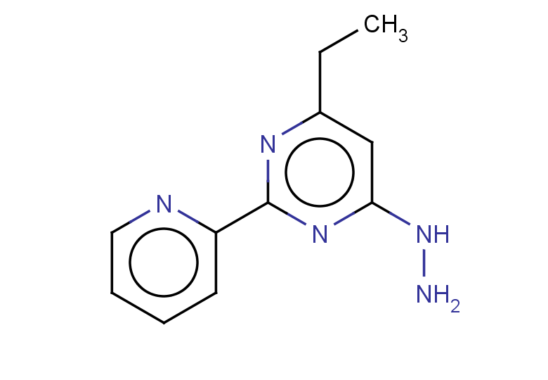4-ethyl-6-hydrazinyl-2-(pyridin-2-yl)pyrimidine