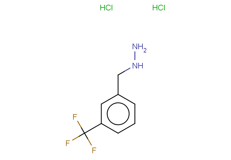 {[3-(trifluoromethyl)phenyl]methyl}hydrazine dihydrochloride