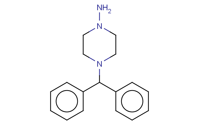 4-(diphenylmethyl)piperazin-1-amine