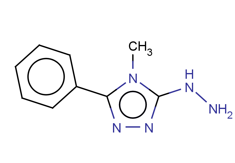 3-hydrazinyl-4-methyl-5-phenyl-4H-1,2,4-triazole