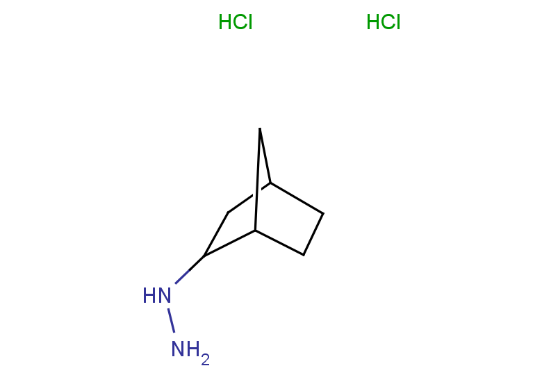 {bicyclo[2.2.1]heptan-2-yl}hydrazine dihydrochloride