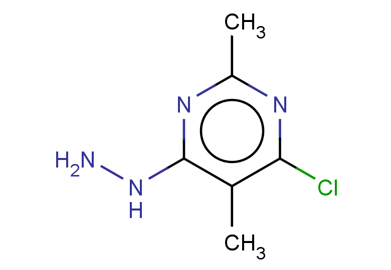 4-chloro-6-hydrazinyl-2,5-dimethylpyrimidine