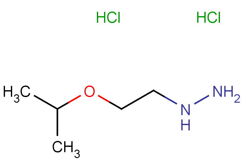 [2-(propan-2-yloxy)ethyl]hydrazine dihydrochloride