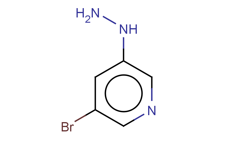 3-bromo-5-hydrazinylpyridine