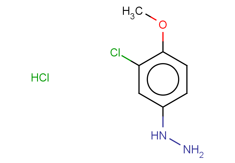 (3-chloro-4-methoxyphenyl)hydrazine hydrochloride