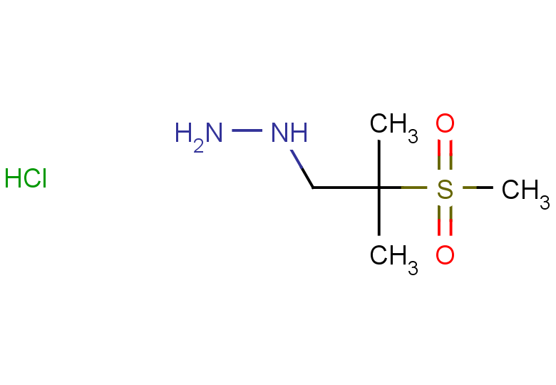 (2-methanesulfonyl-2-methylpropyl)hydrazine hydrochloride